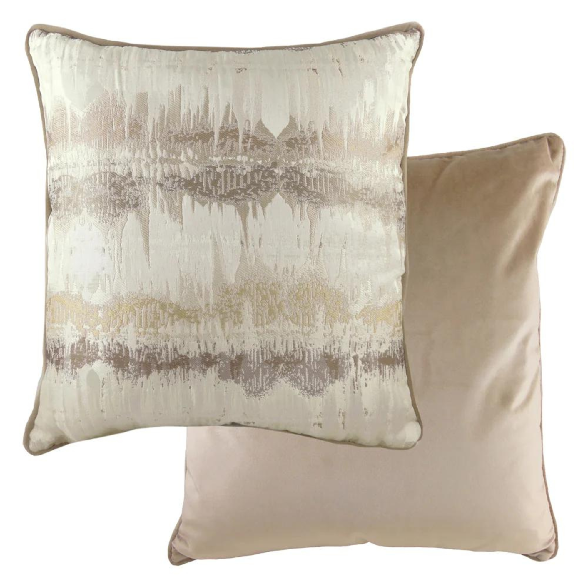 Inca Jacquard Cushion in Mocha