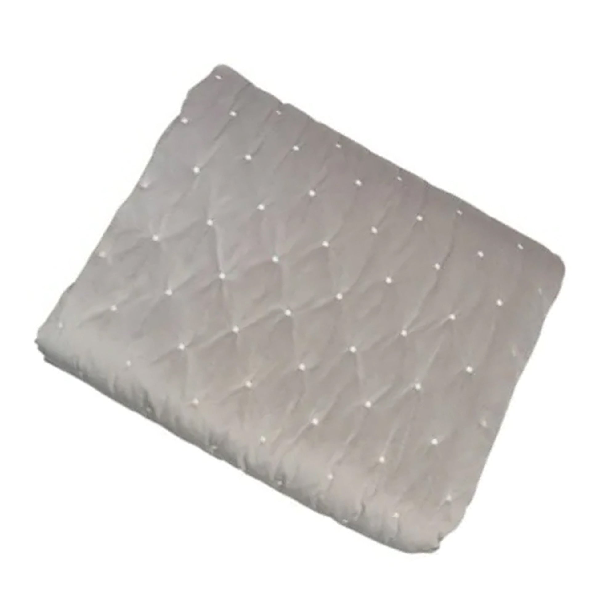 Knightsbridge Grey Velvet Throw Blanket