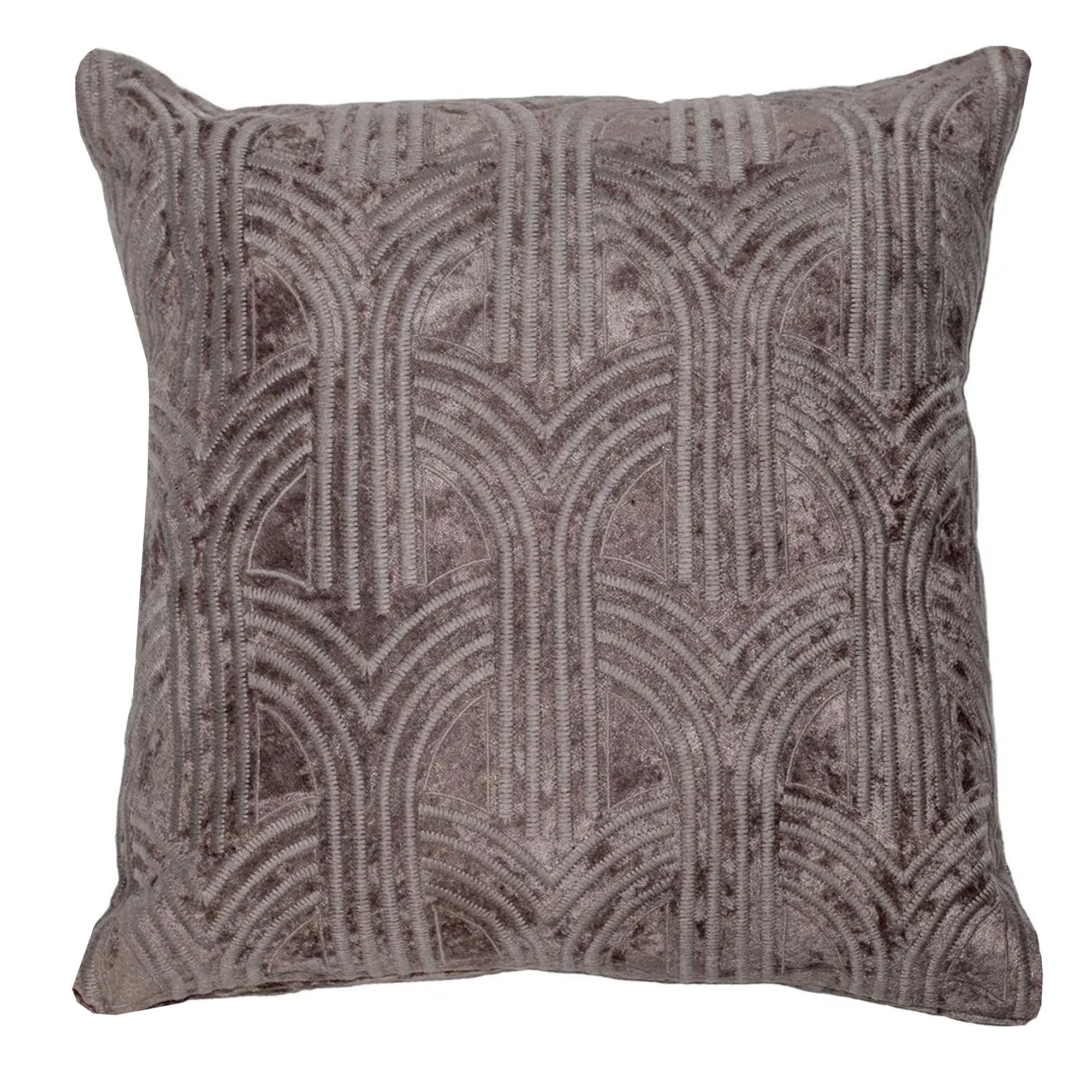 Malini Mushroom Velvet Arch Cushion