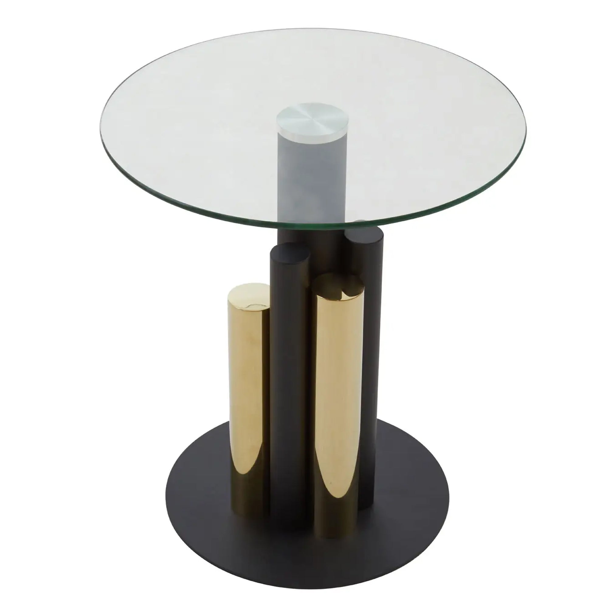 Ophelia Black & Gold Side table