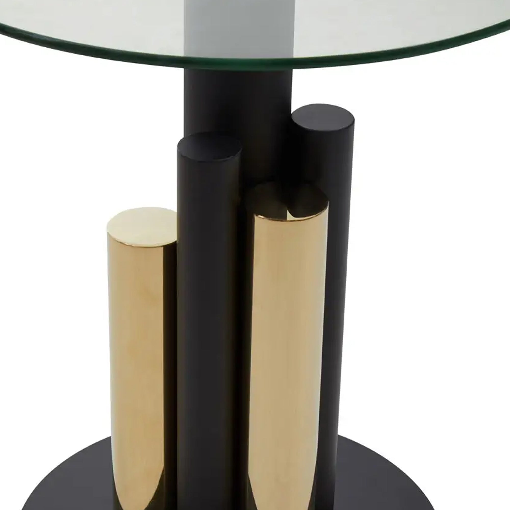 Ophelia Black & Gold Side table